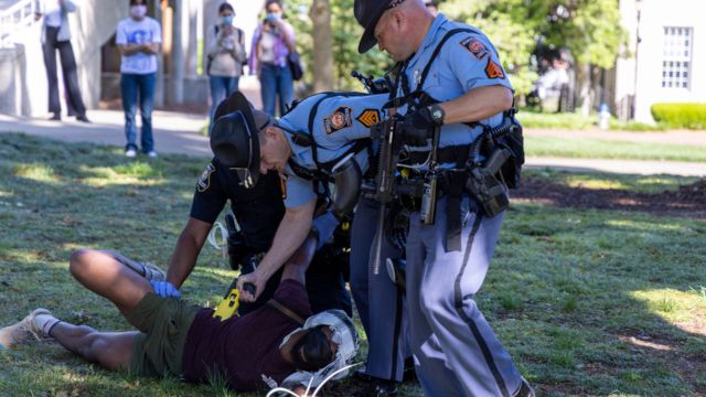 Emory University Protest: Kemp Applauds Police Response Condemns Radical Behavior